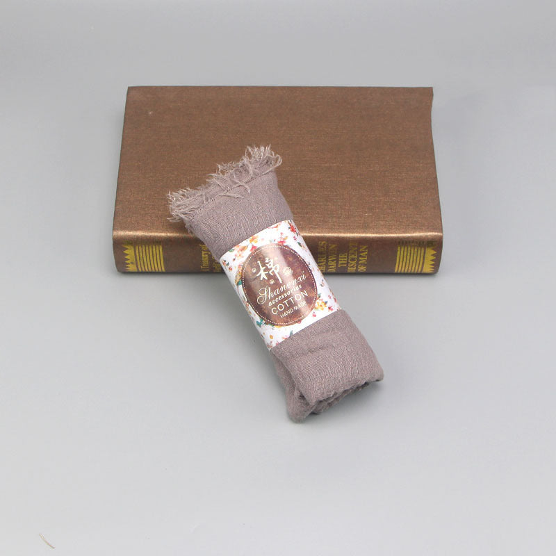 Foulard Coton Lin Femme