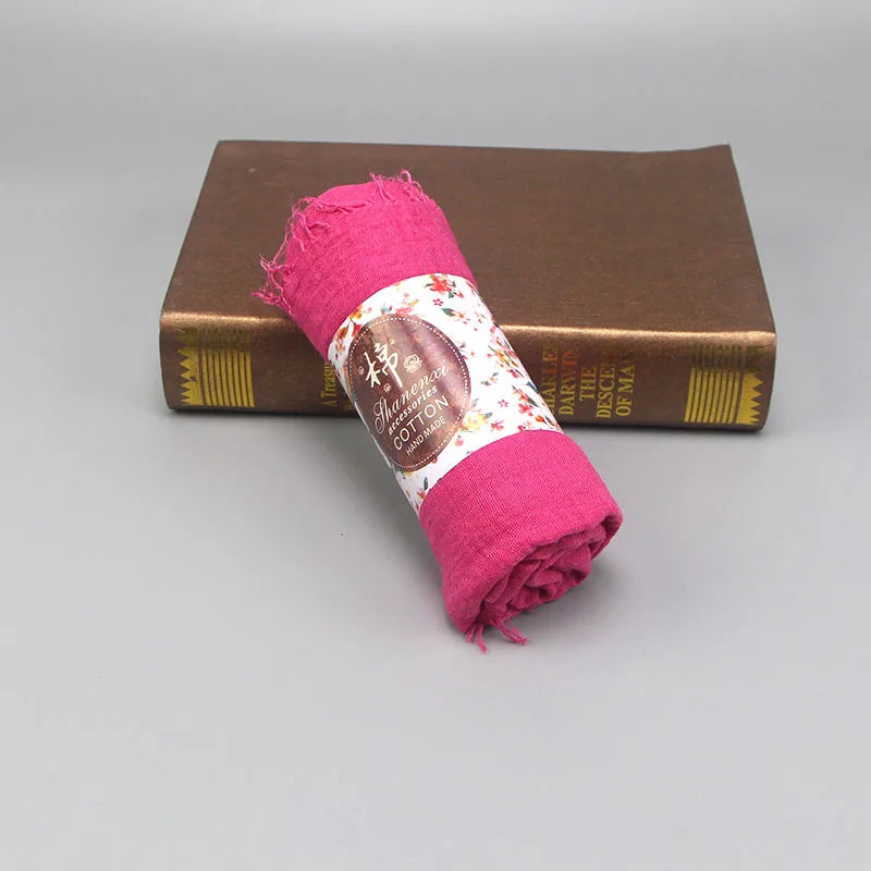 Foulard Coton Lin Femme