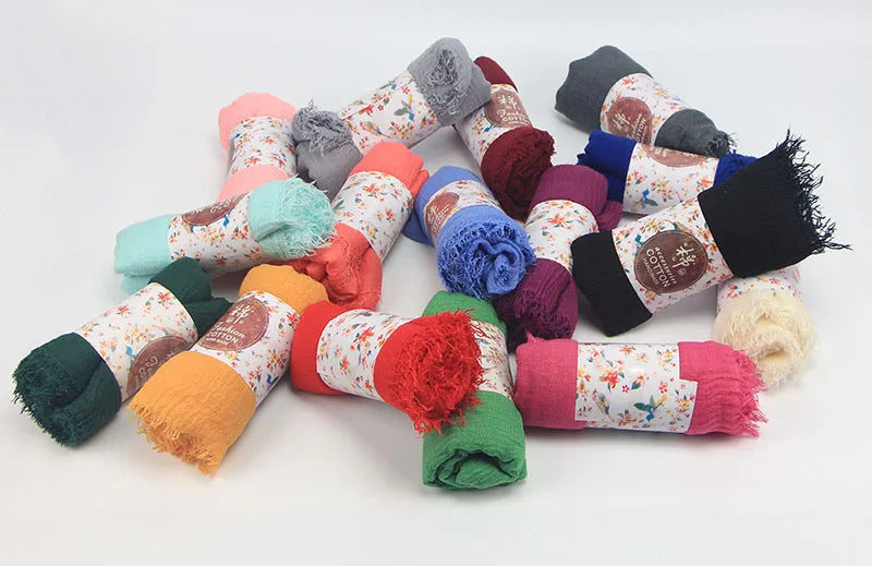Foulard Coton Lin Femme