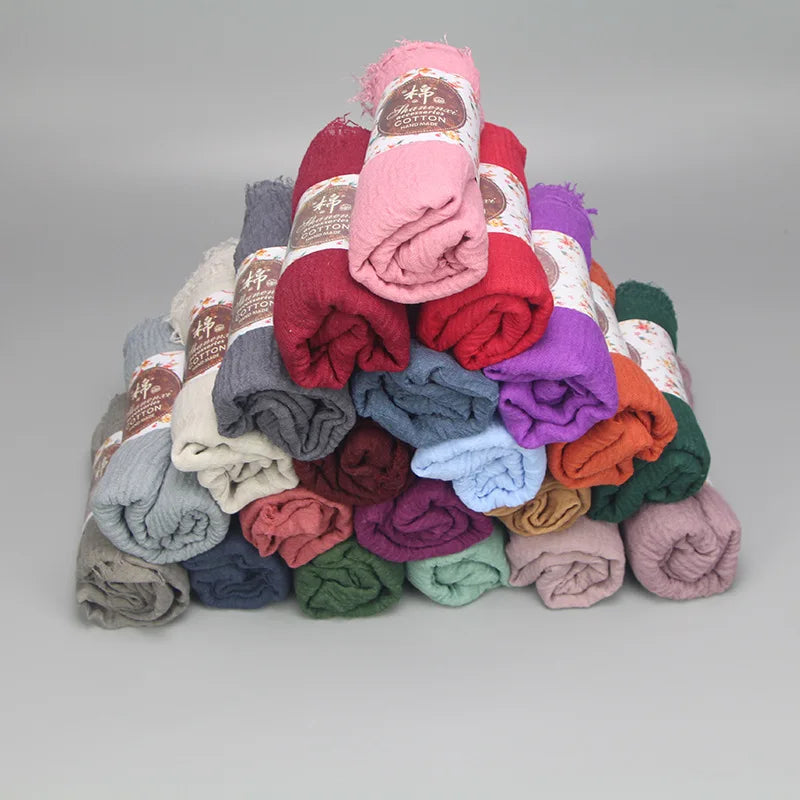 Foulard Coton Lin Femme