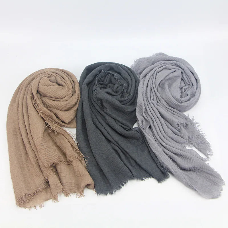 Foulard Coton Lin Femme
