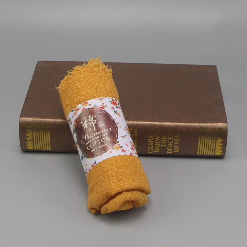 Foulard Coton Lin Femme