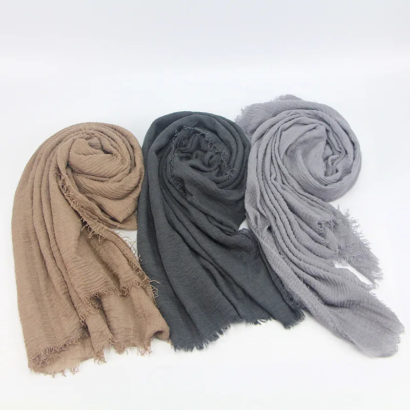 Foulard Coton Lin Femme