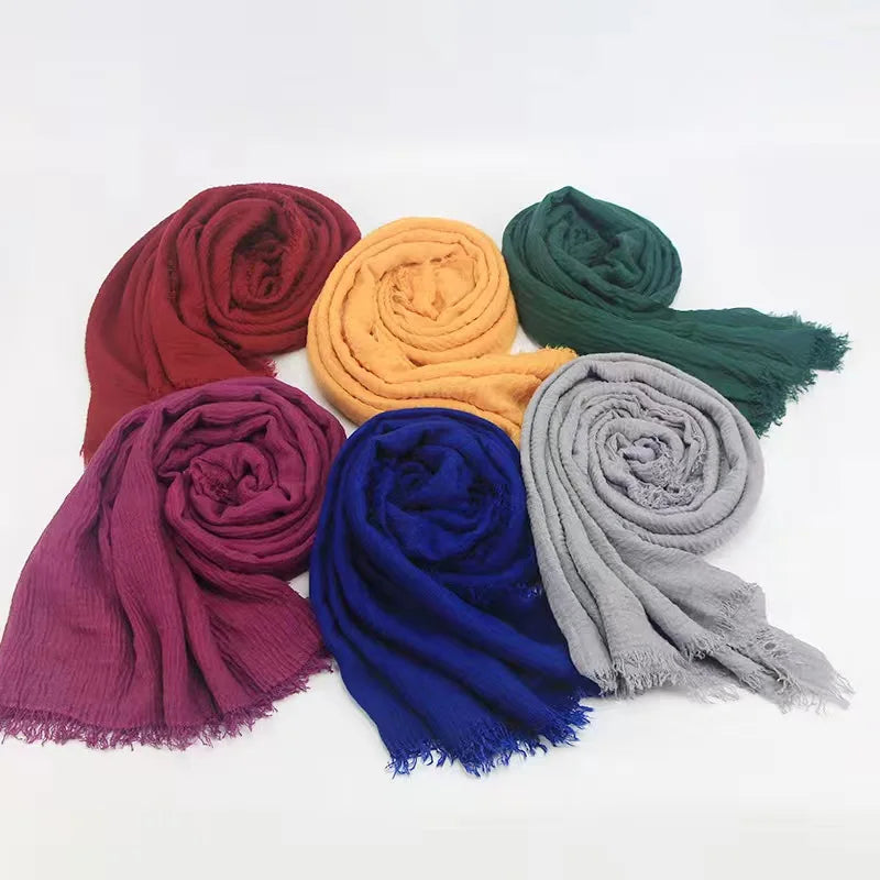 Foulard Coton Lin Femme