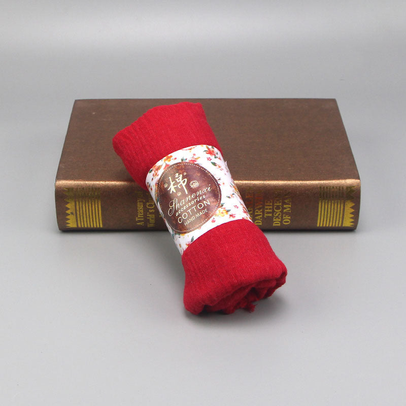 Foulard Coton Lin Femme