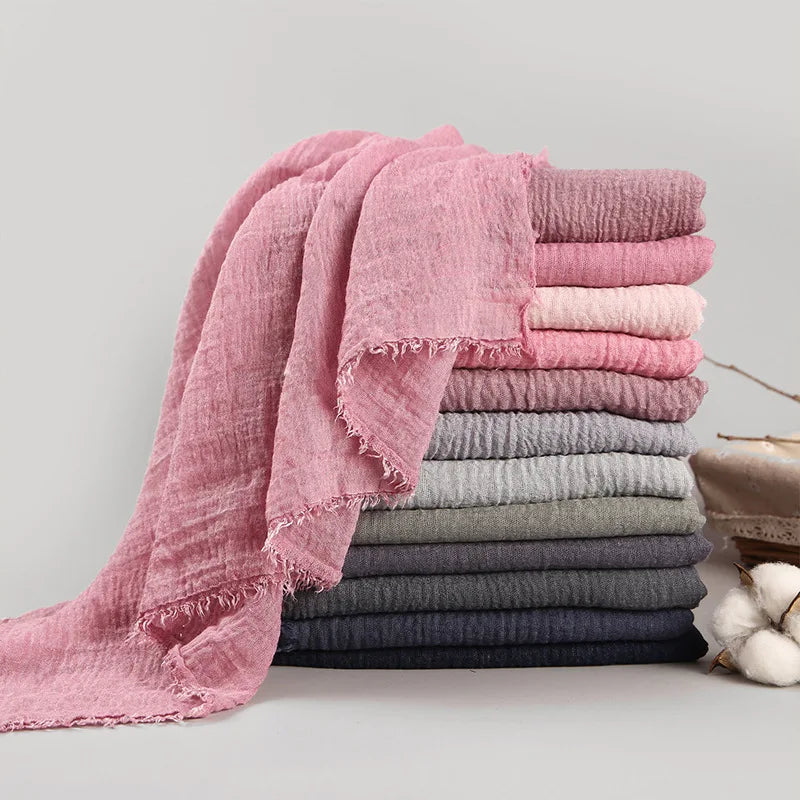 Foulard Coton Lin Femme