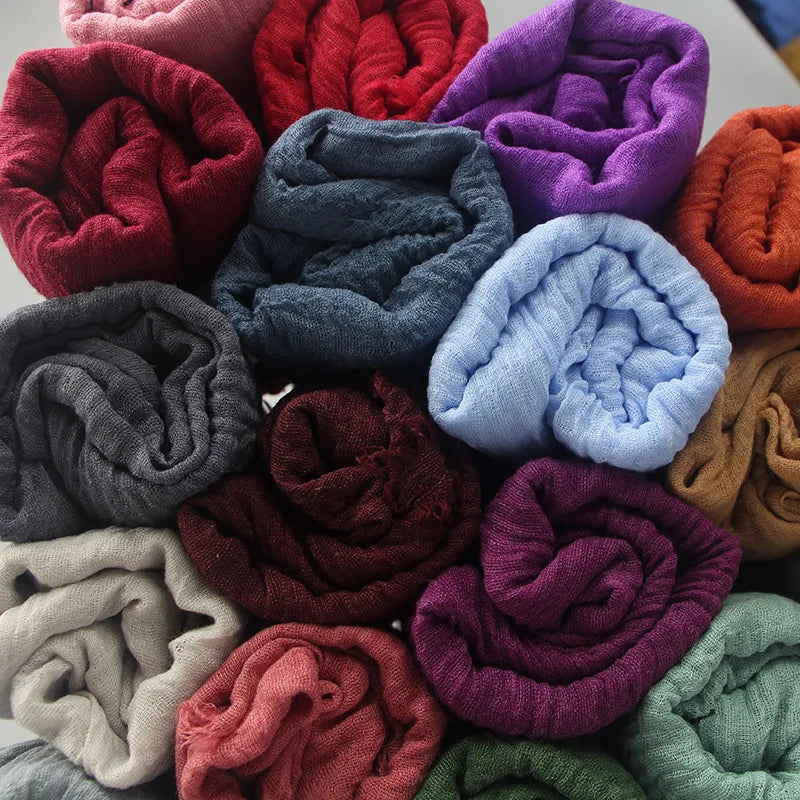 Foulard Coton Lin Femme